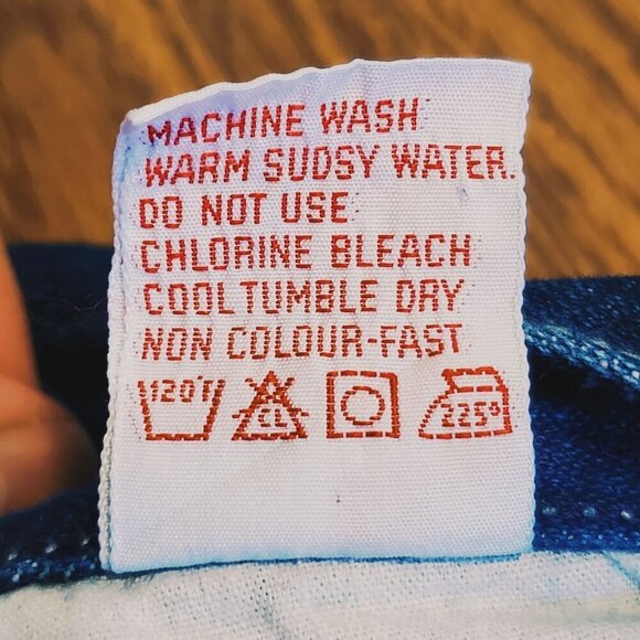 Vtg 1980's P.S. Gitano High-Waisted Denim Mom Jeans Size 6/7 Regular High Rise - Picture 9 of 9